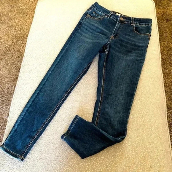 Joan Vass Pure High Rise Skinny Jeans - Picture 2 of 11